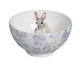 Bowl Sweet Easter Páscoa Coelho Branco e Roxo 430ml - Ela Decora
