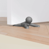 Buddy Conjunto Trava de Porta Cinza Carvão - 2 Peças Umbra - Ela Decora