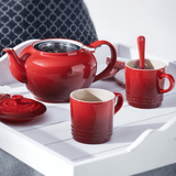 Bule de Chá Classico Vermelho 1,3 Litros Le Creuset - Ela Decora