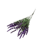 Buquê de Flores Lavanda Roxo 43cm - Ela Decora