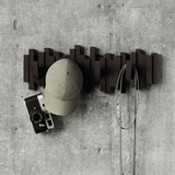 Cabideiro de Parede Sticks Marrom - Ela Decora