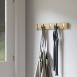 Cabideiro Flip em Madeira com 5 Ganchos - Ela Decora