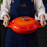Caçarola Buffet Signature Laranja 30cm Le Creuset - Ela Decora