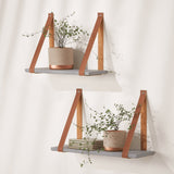 Cachepot Nude e Rose Gold Em Cimento 12,5 x 14 cm Faixa Inferior - Ela Decora