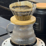 Cafeteira e Filtro de Vidro Borossilicato 500ml - Ela Decora