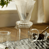 Cafeteira e Filtro de Vidro Borossilicato 500ml - Ela Decora