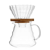 Cafeteira e Filtro de Vidro Borossilicato 500ml - Ela Decora