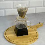 Cafeteira e Filtro de Vidro Borossilicato 500ml - Ela Decora