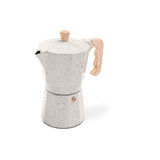 Cafeteira Italiana de Alumínio Vanilla 300ml - Ela Decora