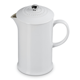 Cafeteira Prensa Francesa Branca 1 Litro Le Creuset - Ela Decora