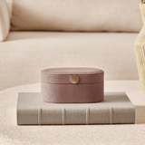 Caixa em MDF com revestimento em PU 17,5cm - Ela Decora