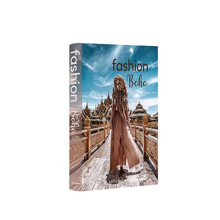 Caixa Livro Fashion Boho 36cm - Ela Decora