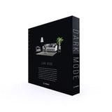 Caixa Livro Interior Design Dark Mode Preto 30cm - Ela Decora