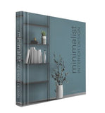 Caixa Livro Interior Design Minimalist Azul 30cm - Ela Decora