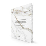 Caixa Livro Marmore Branco 36cm - Ela Decora