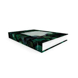 Caixa Livro Nature Preto e Verde 36cm - Ela Decora
