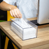 Caixa com Tampa Articulável para Papel Toalha 2,65L