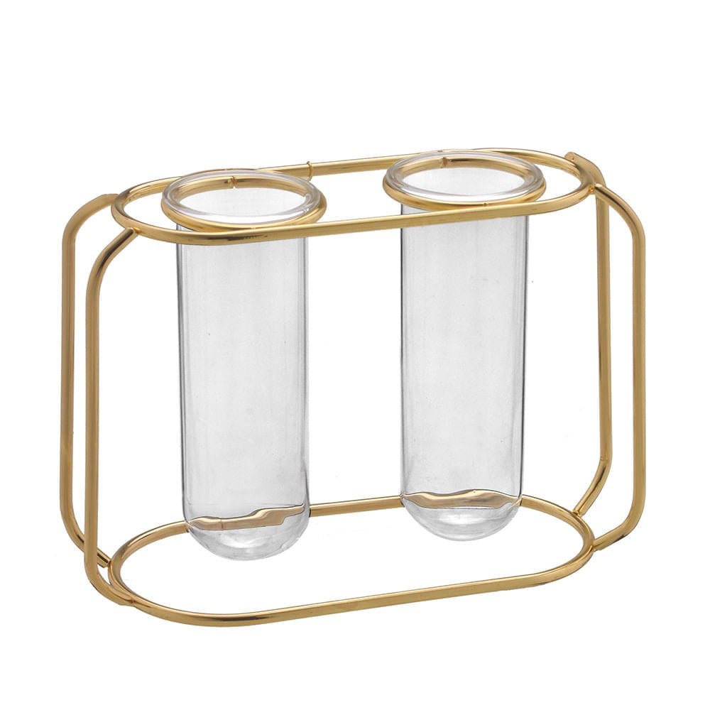 Candelabro Dourado 22,5cm x 16cm - Ela Decora