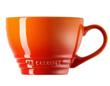 Caneca Bistrô Laranja 400ml Le Creuset - Ela Decora