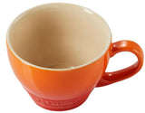 Caneca Bistrô Laranja 400ml Le Creuset - Ela Decora