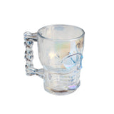 Caneca Chopp e Cerveja de Vidro Caveira Rock Rainbow Furta - Cor 510 ml - Ela Decora