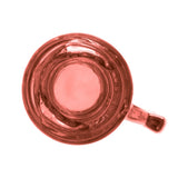 Caneca Chopp e Cerveja de Vidro Caveira Rock Rose Gold - 510 ml - Ela Decora