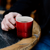 Caneca de Espresso Vermelho 100ml - Ela Decora