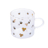 Caneca de Vidro Abelha Bee 125ml - Ela Decora