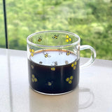 Caneca de Vidro Abelha Bee 125ml - Ela Decora