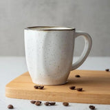 Caneca em Porcelana Ryo Maresia Branca 260ml - Ela Decora