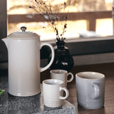 Caneca Expresso Cerâmica Meringue 100ml Le Creuset - Ela Decora