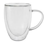 Caneca Parede Dupla Transparente 350ml - Ela Decora