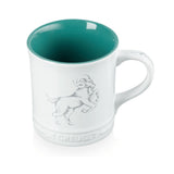 Caneca Seattle Zodíaco Áries Branca 400ml Le Creuset - Ela Decora