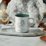 Caneca Seattle Zodíaco Áries Branca 400ml Le Creuset - Ela Decora