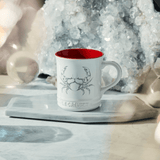 Caneca Seattle Zodíaco Cancer Branca 400ml Le Creuset - Ela Decora
