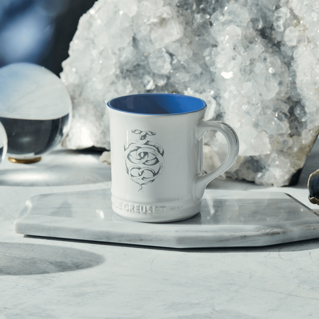 Caneca Seattle Zodíaco Gemeos Branca 400ml Le Creuset - Ela Decora