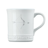 Caneca Seattle Zodíaco Sagitário Branca 400ml Le Creuset - Ela Decora