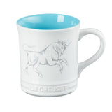Caneca Seattle Zodíaco Touro Branca 400ml Le Creuset - Ela Decora