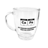 Caneca Sincera em Vidro 330ml - Ela Decora