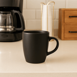 Caneca de Cerâmica Charlotte Preta 350ml