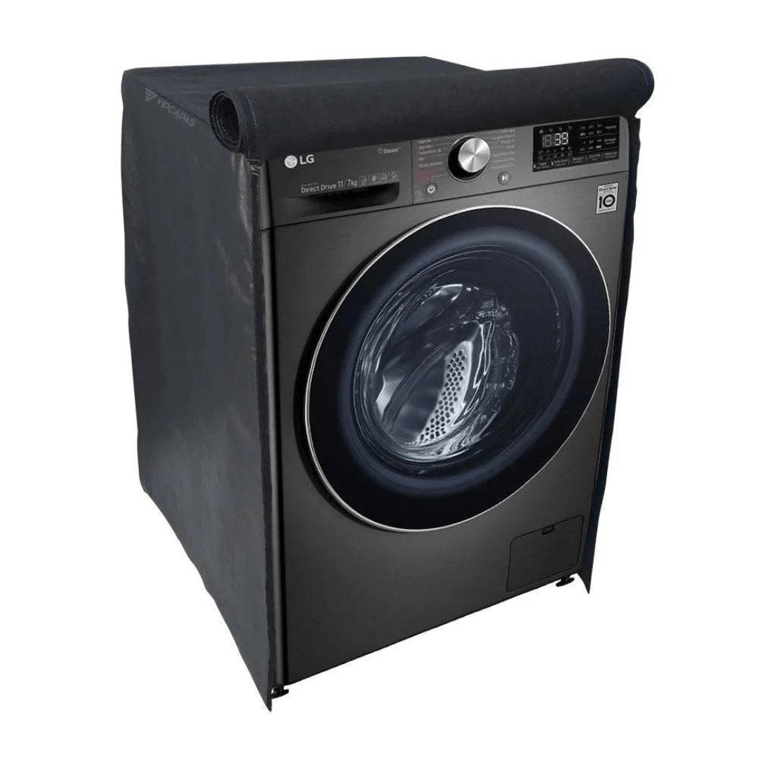 Capa para Máquina Lava e Seca LG Vivace VC2 VC3 VC4 VC5 11kg Preta - Ela Decora