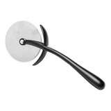 Cortador de Pizza Cabo Antiderrapante Chef Pro Preto 18,5cm
