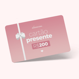 Cartão - Presente Ela Decora R$200 - Ela Decora