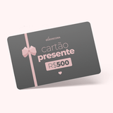 Cartão - Presente Ela Decora R$500 - Ela Decora