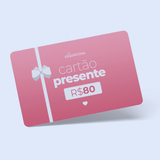 Cartão - Presente Ela Decora R$80 - Ela Decora