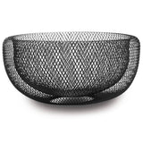 Centro de Mesa Aramado de Metal Preto 28,5cm - Ela Decora