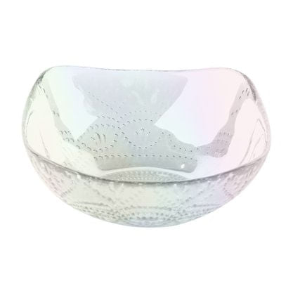 Centro de Mesa em Vidro Furta Cor 15cm x 5cm - Ela Decora