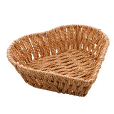 Cesta Coração Papel e Metal 26,5cm - Ela Decora