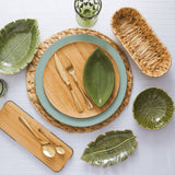 Cesta de Fibra Natural Vime Travessa Pão 28 cm - Ela Decora