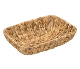 Cesta de Rattan Retangular 27,5cm - Ela Decora
